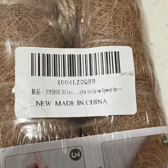 🪴🪏NWT Monstera Houseplant Gardening Tool Set w/reusable Velcro roll Moss Poles - Picture 3 of 4